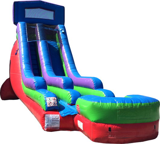 18 Ft Single Lane Module Water Slide 18 Ft Single Lane Module Water Slide