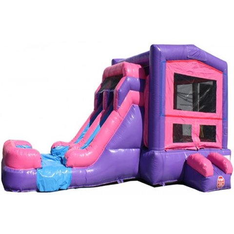 Purple Double Lane Slide Combo Purple Double Lane Slide Combo